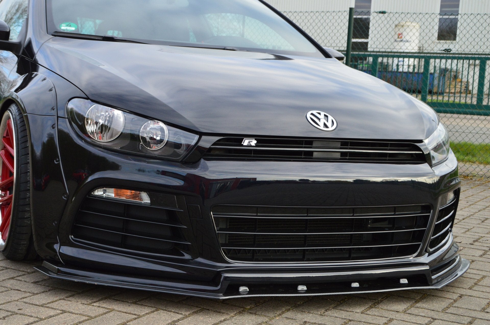 2 tlg, Frontspoiler mit Spoilerschwert für VW Scirocco R 13