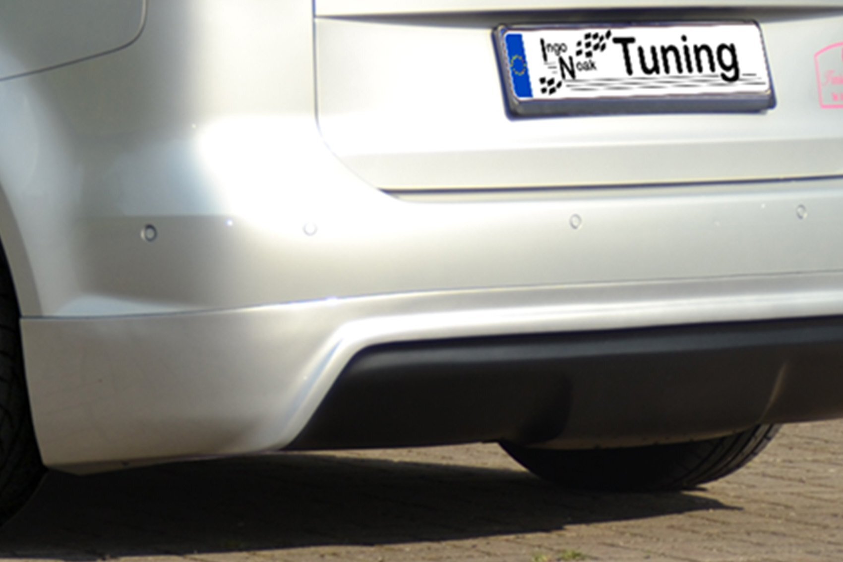 Heckansatz im R-Look für VW Touran Facelift 1T GP2