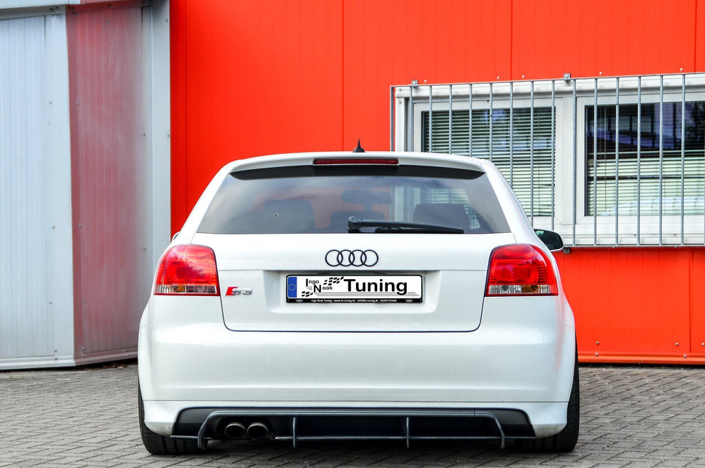Gefräster Heckansatz für Audi S3 8P