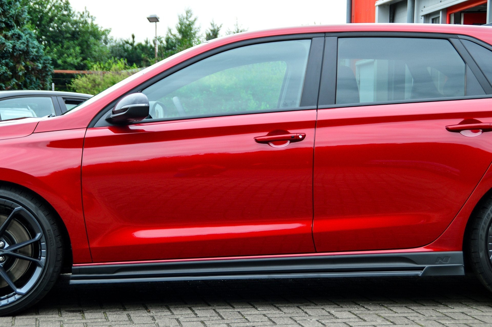 CUP Seitenschweller mit Wing hinten für Hyundai I30N Facelift