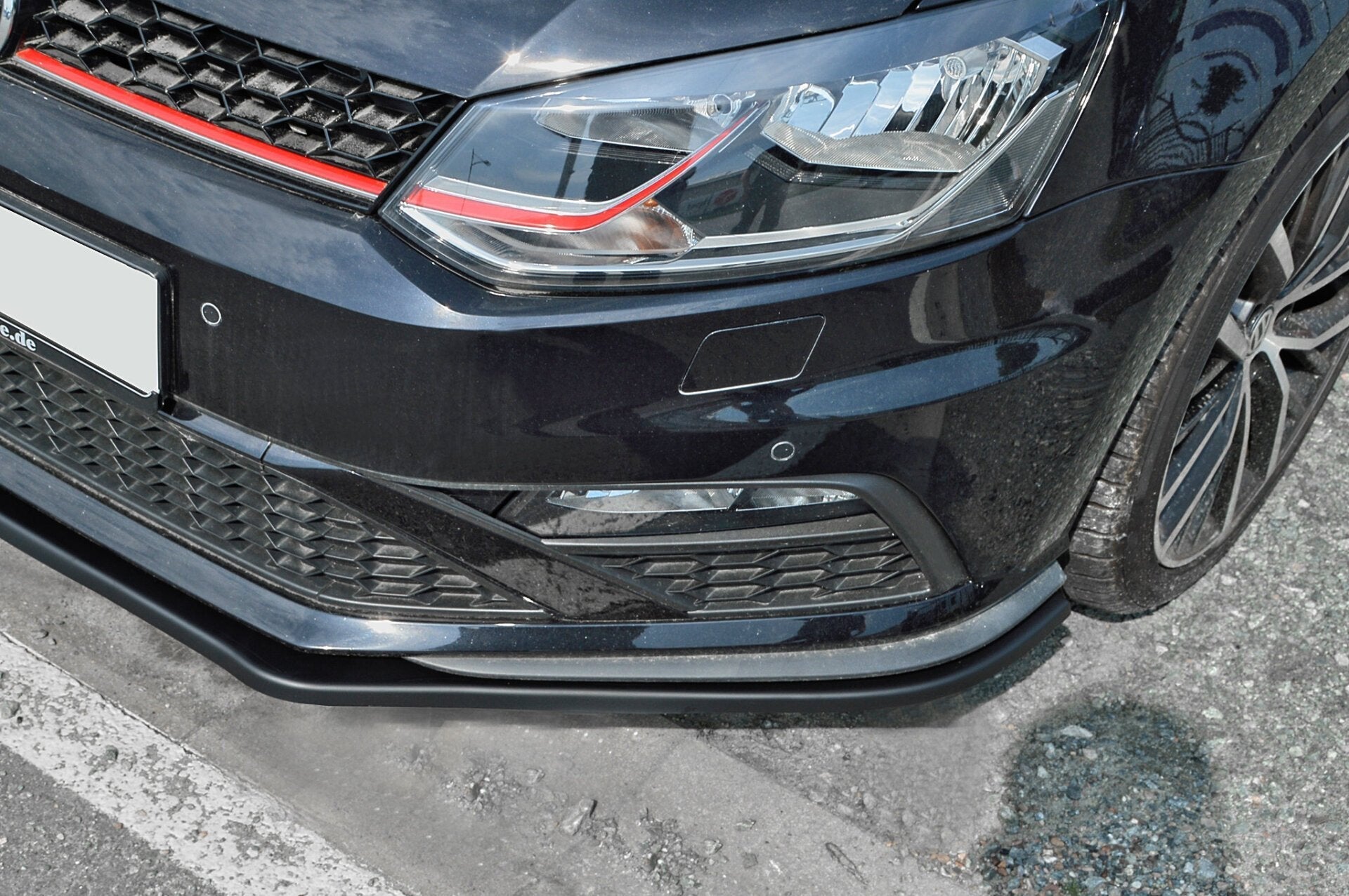 Spoilerschwert Frontspoilerlippe Cuplippe für VW Polo 6C 5 GTI