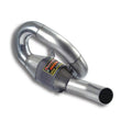 Supersprint Rohr ab Turbolader Links + Sport Metallkatalysator für Porsche 911 (993er Serie GT2)