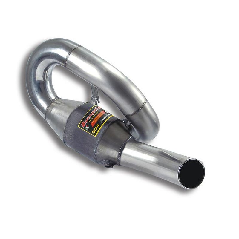 Supersprint Rohr ab Turbolader Links + Sport Metallkatalysator für Porsche 911 (993er Serie GT2)