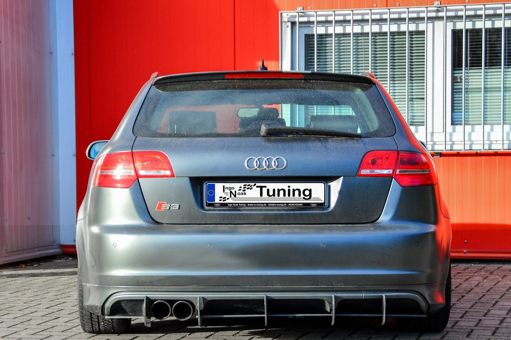 Gefräster Heckansatz für Audi S3 8P Sportback