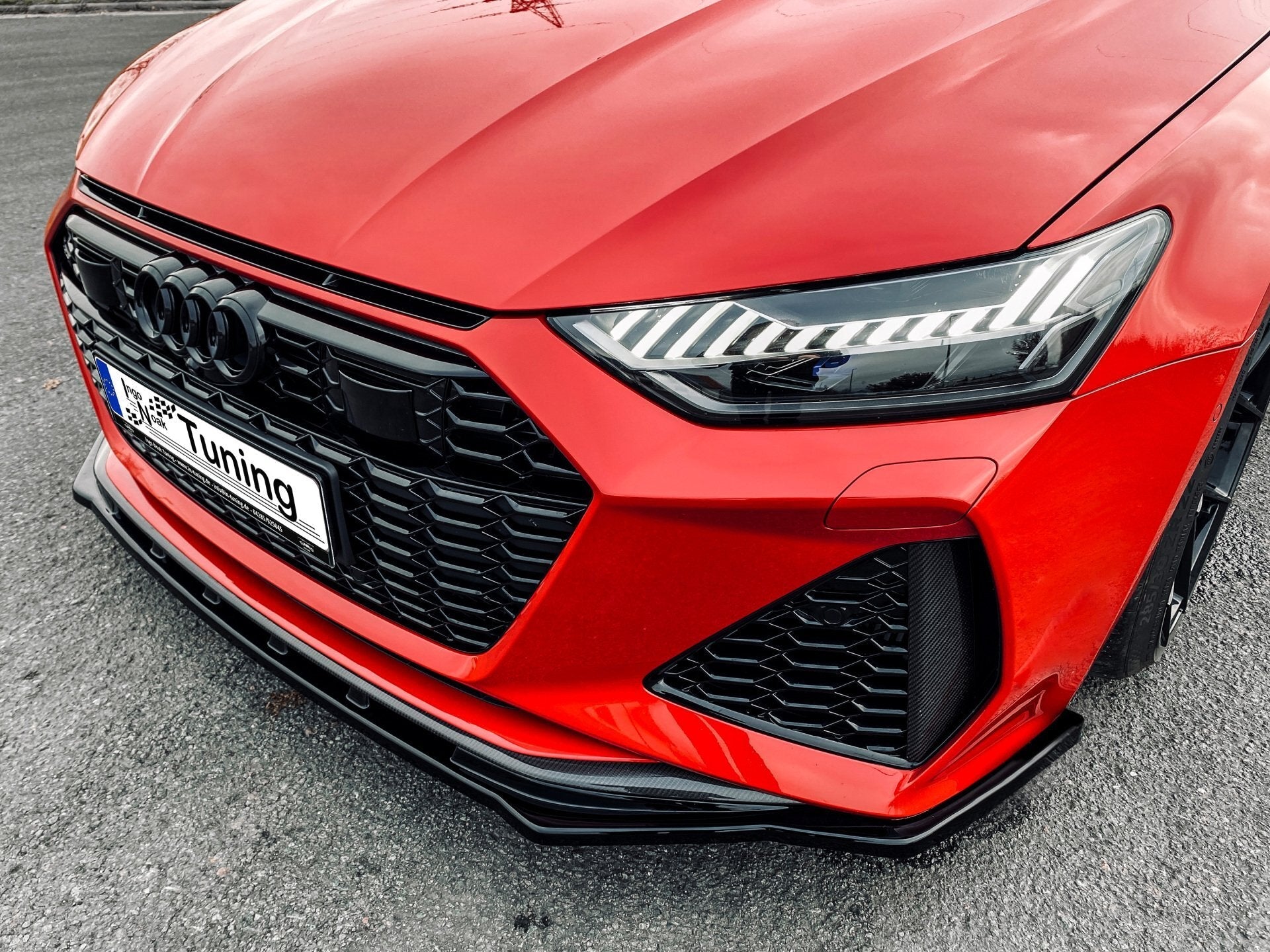 Cup Frontspoilerlippe für Audi RS7 C8
