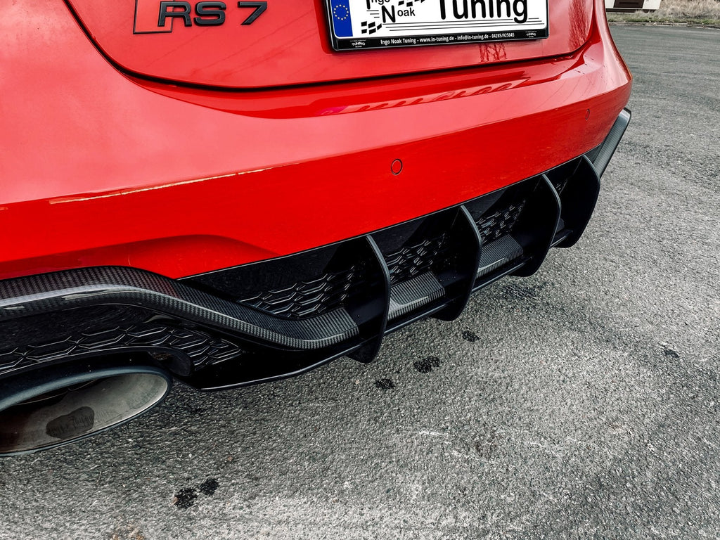 Gefräster Heckansatz für Audi RS7 C8 4K