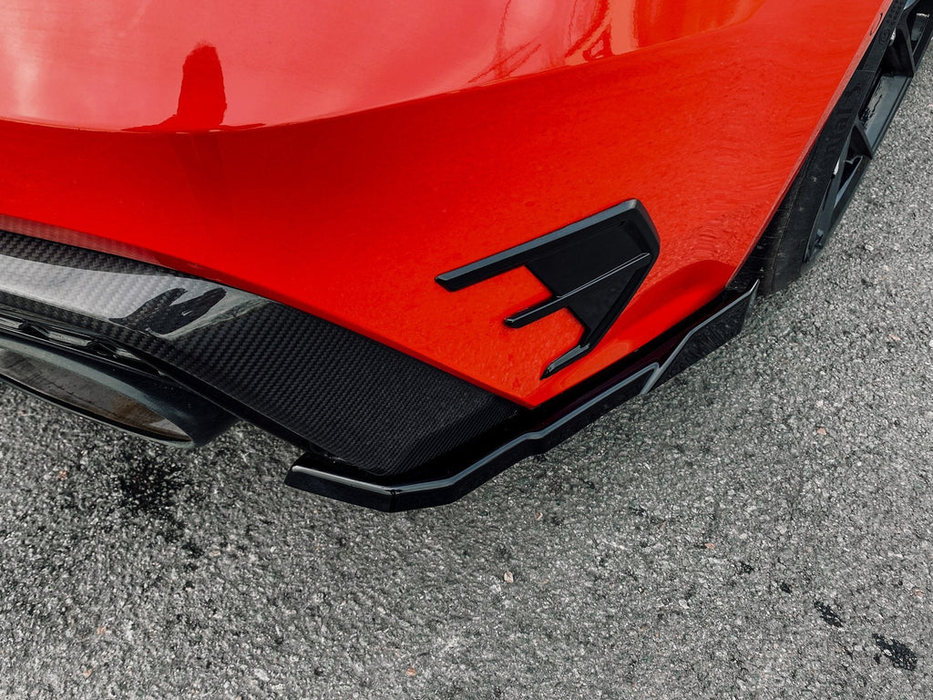 Heckansatz Seitenteile mit Wing für Audi RS7 8C 4K