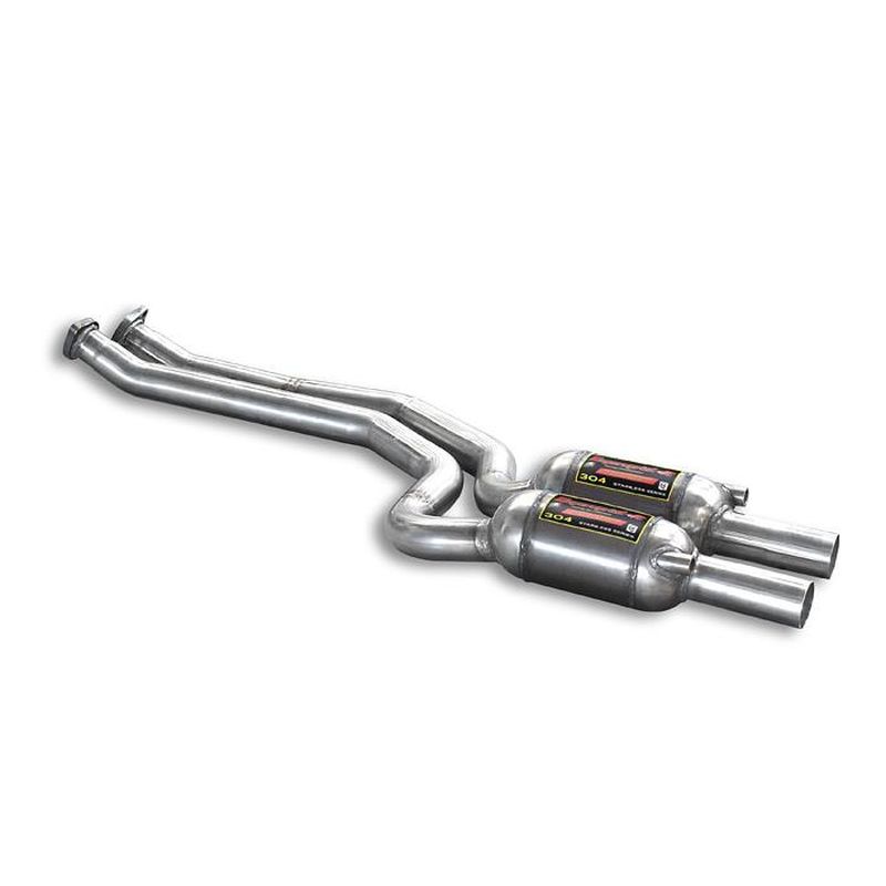 Supersprint Vorschalldämpfer mit Sport Metallkatalysator für BMW 5er BMW E60 / E61 (2005–2008)