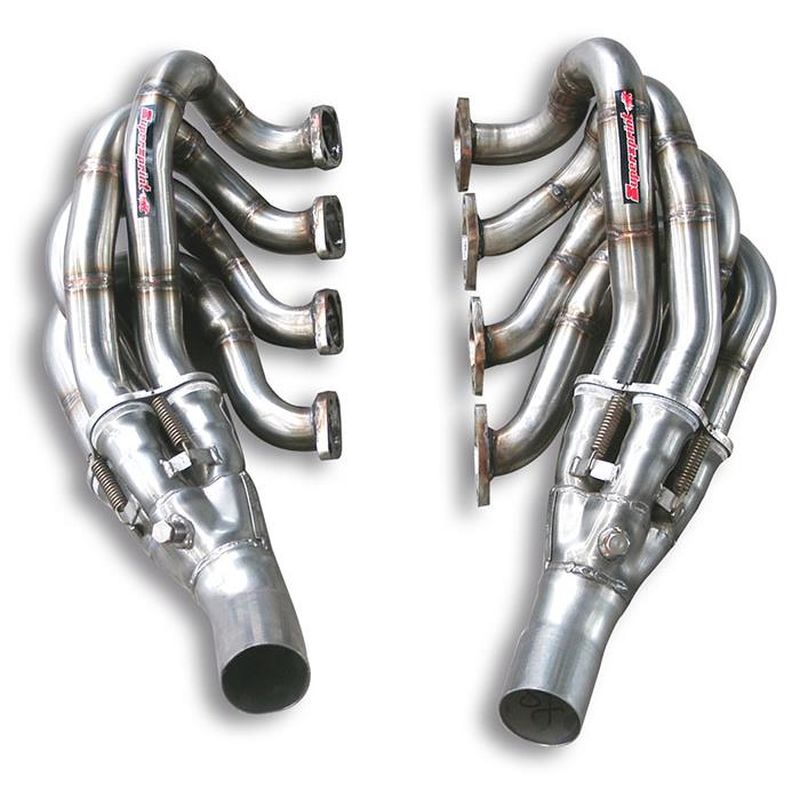 Supersprint Fächerkrümmer Rechts - Links -Step Design- für Ferrari