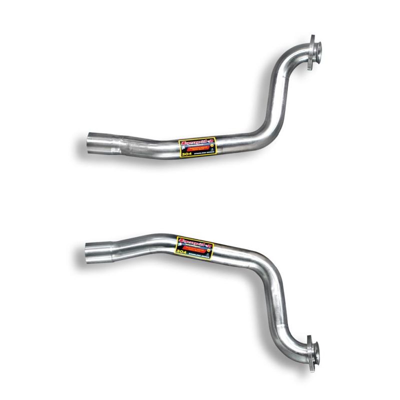 Supersprint Verbindungsrohrsatz Recht + Link für Ferrari  (2002–2005)