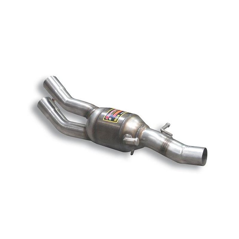 Supersprint Vorschalldämpfer mit Sport Metallkatalysator Links. für Ferrari  (2002–2005)