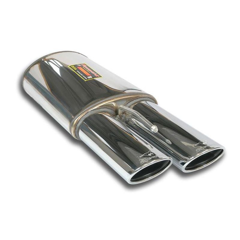 Supersprint Endschalldämpfer Links OO 120x80 für Mercedes W221 S (2005–2009) | ABE - eintragungsfrei