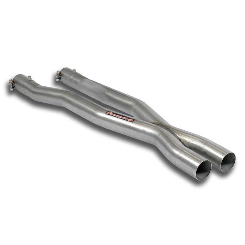 Supersprint Mittelrohrsatz X-Pipe (für Serien Mittelschalldämpfer Ersatz) für Maserati Coupe/Spyder Maserati Coupè / Spyder 4.2i V8 2002 - 2007 (2002–2007)