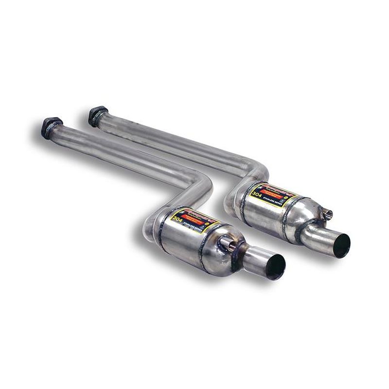 Supersprint Vorschalldämpfer Rechts - Links mit Sport Metallkatalysator 200CPSI für BMW 1er BMW E81 (2005–2012)