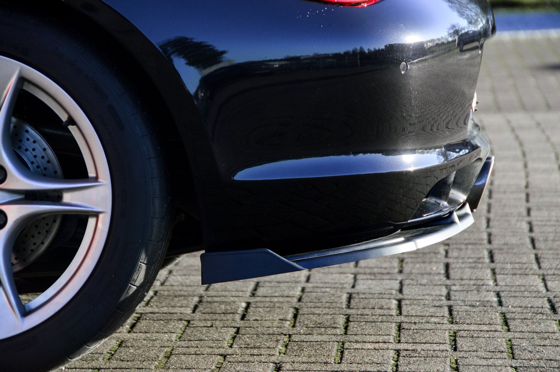 Heckansatz Seitenteile mit Wing für Porsche Cayman 987