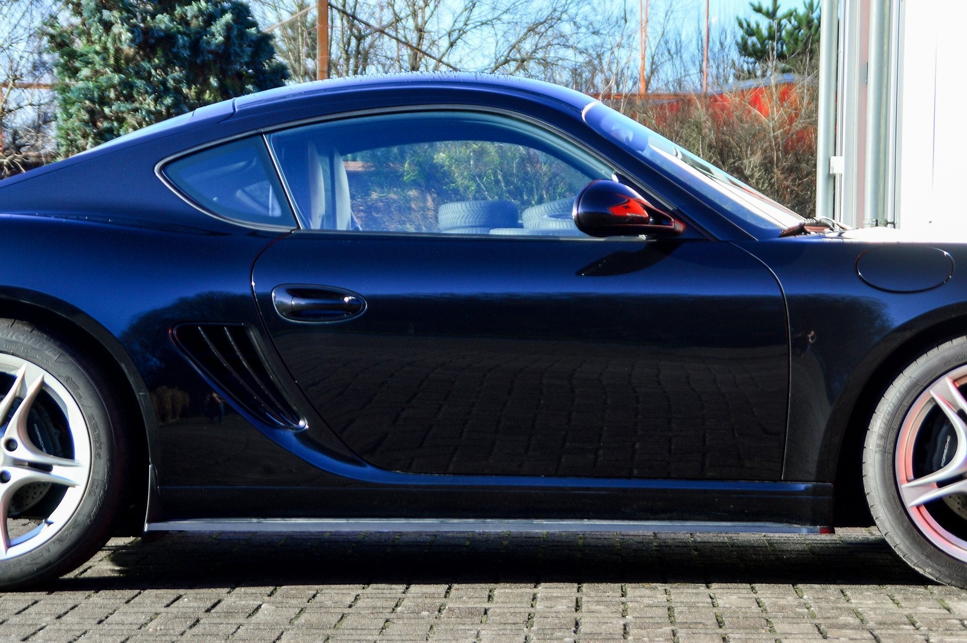 Cup Seitenschweller aus ABS für Porsche Cayman 987