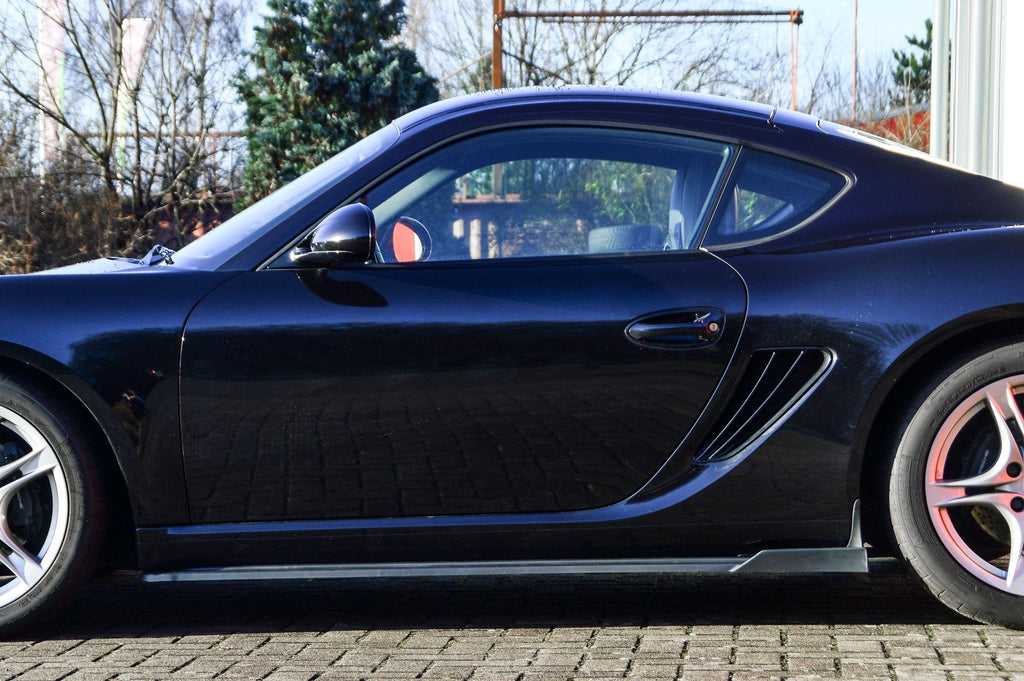 Cup Seitenschweller mit Wing aus ABS für Porsche Boxster 987