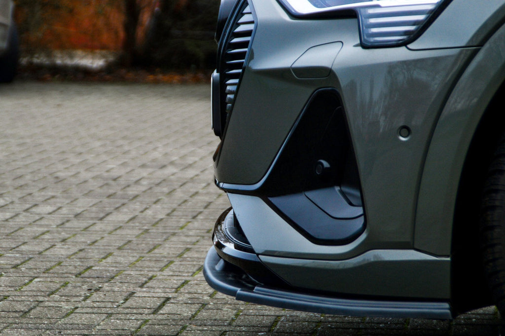 Cup Frontspoilerlippe für Audi E-Tron Quattro +Sportback