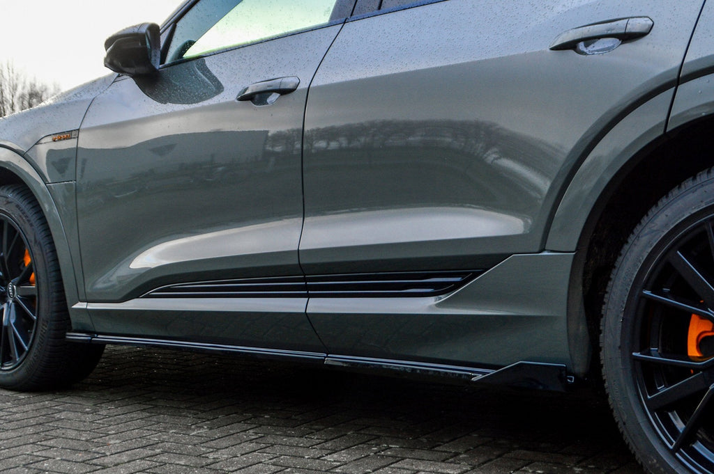 CUP Seitenschweller 6.tlg. mit Wing hinten für Audi E-Tron Quattro