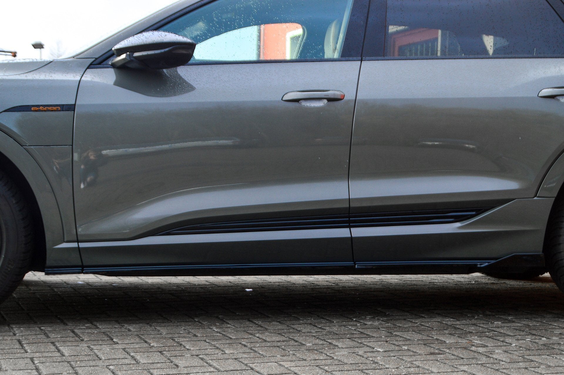 CUP Seitenschweller 6.tlg. mit Wing hinten für Audi E-Tron Quattro