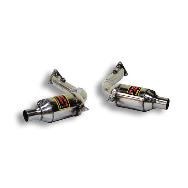 Supersprint Vorderrohr Recht + Link mit Sport Metallkatalysator für Porsche Boxster (986er Serie) (2002–2004)
