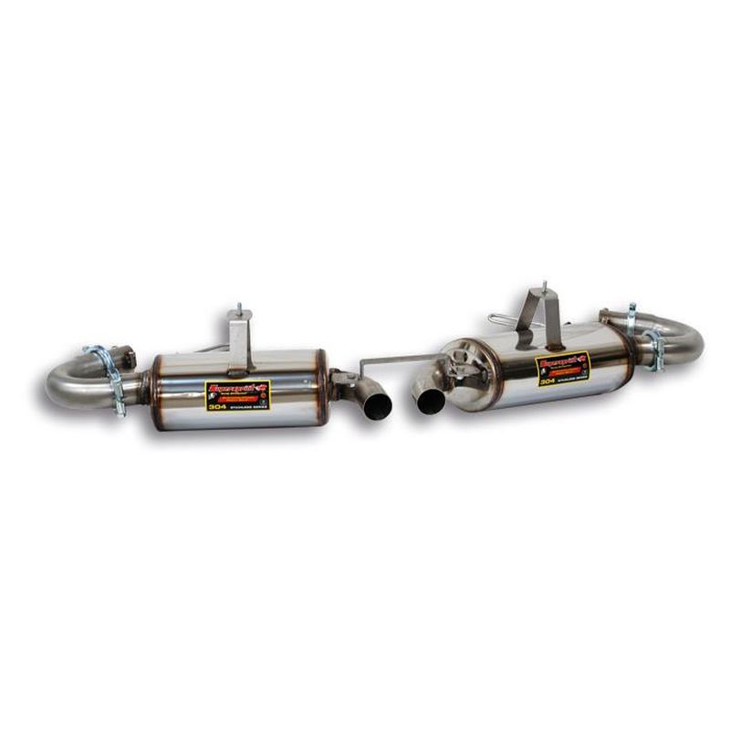 Supersprint Endschalldämpfer Rechts + Links -Racing- für Porsche Boxster (Serie 986) (2002–2004)
