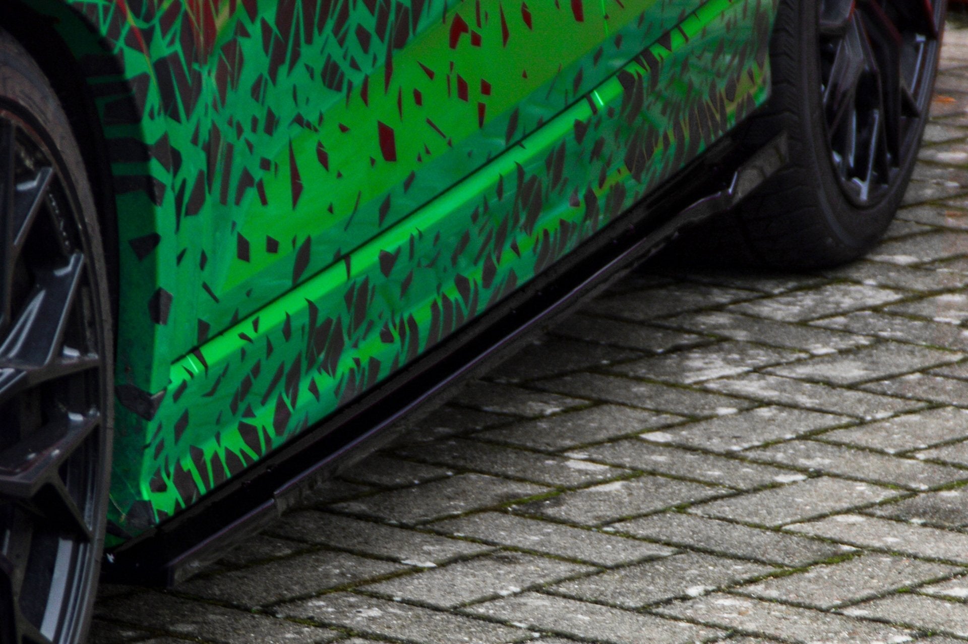 CUP Seitenschweller mit Wing hinten für Audi Q2 GA