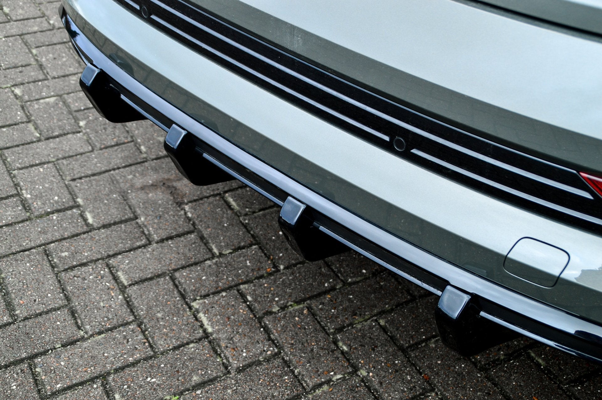 4.tlg. Heckansatz Aufsatz für Audi E-Tron Quattro S-Line