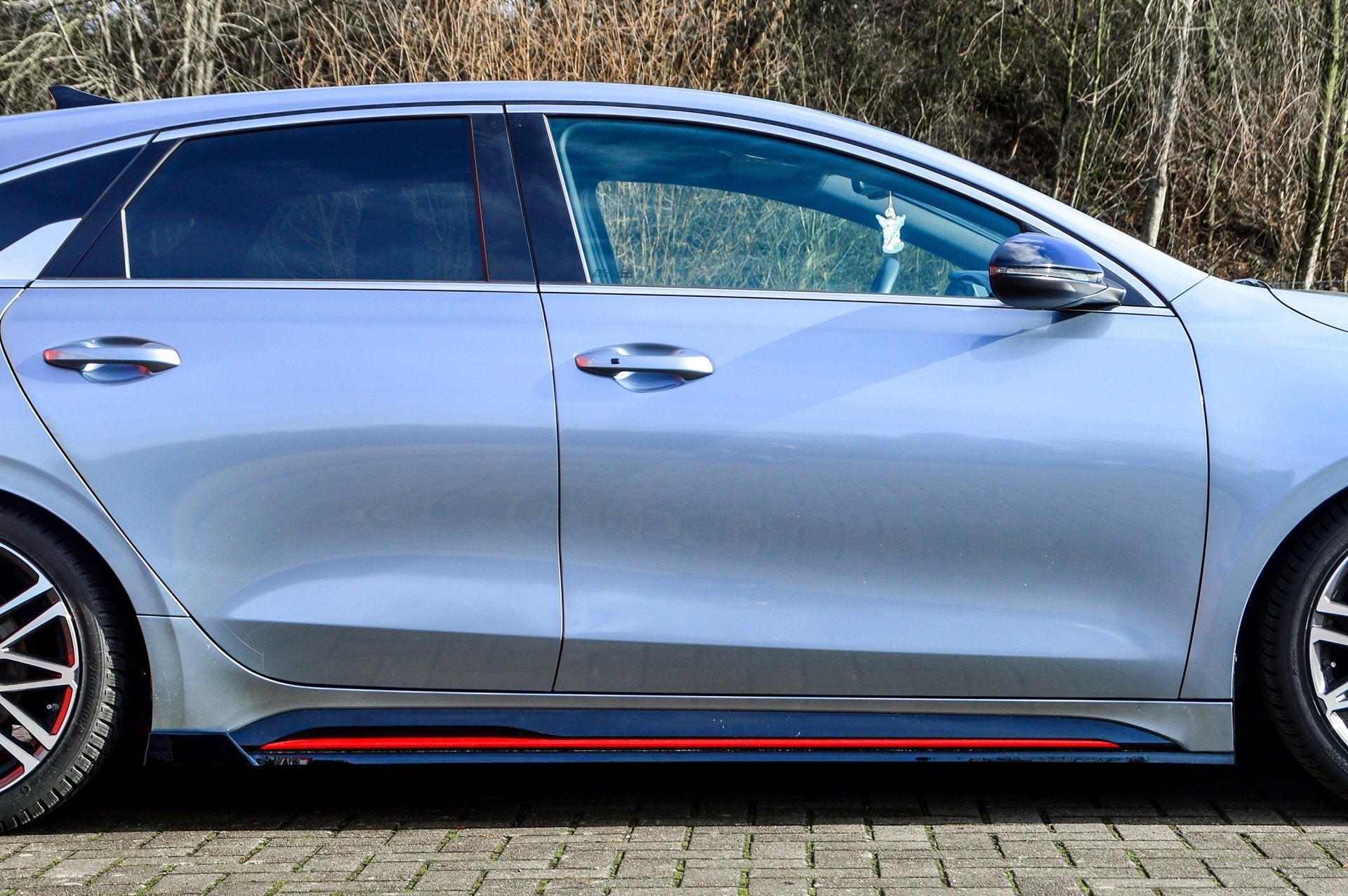 Seitenschweller mit Wing hinten für Kia Proceed GT + GT-Line ab Bj.18-