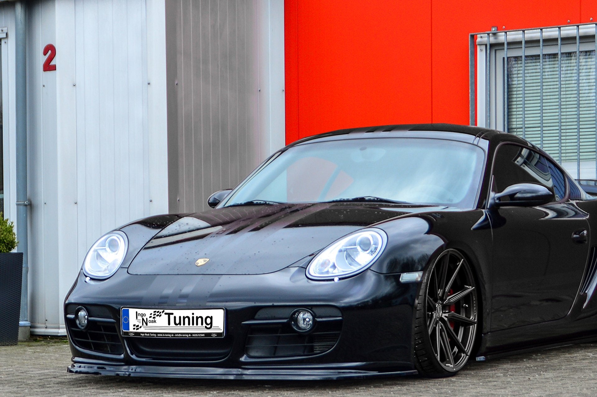 Frontspoilerlippe Cuplippe aus ABS  für Porsche Cayman 987