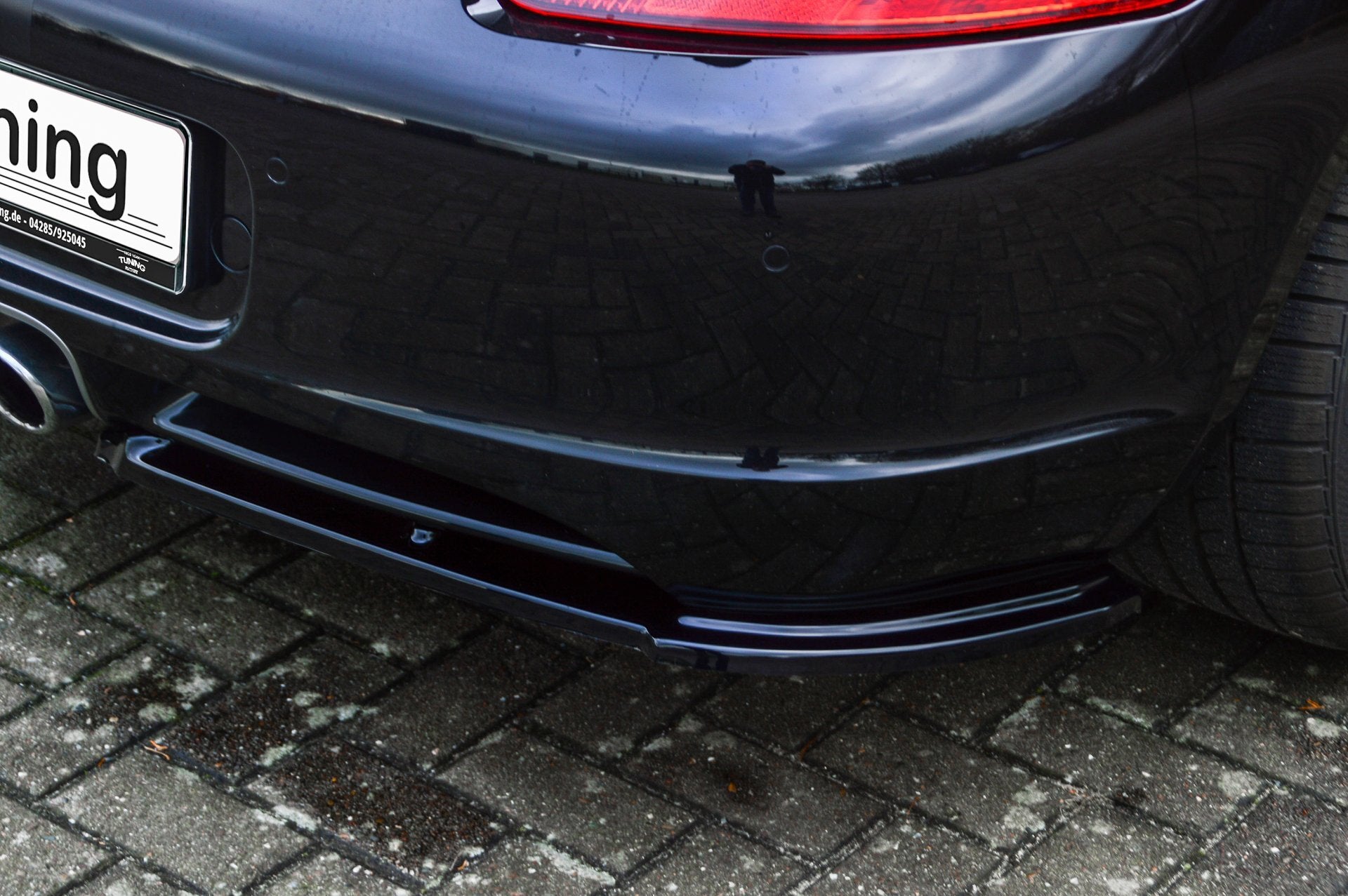 Heckansatz Seitenteile für Porsche Cayman 987