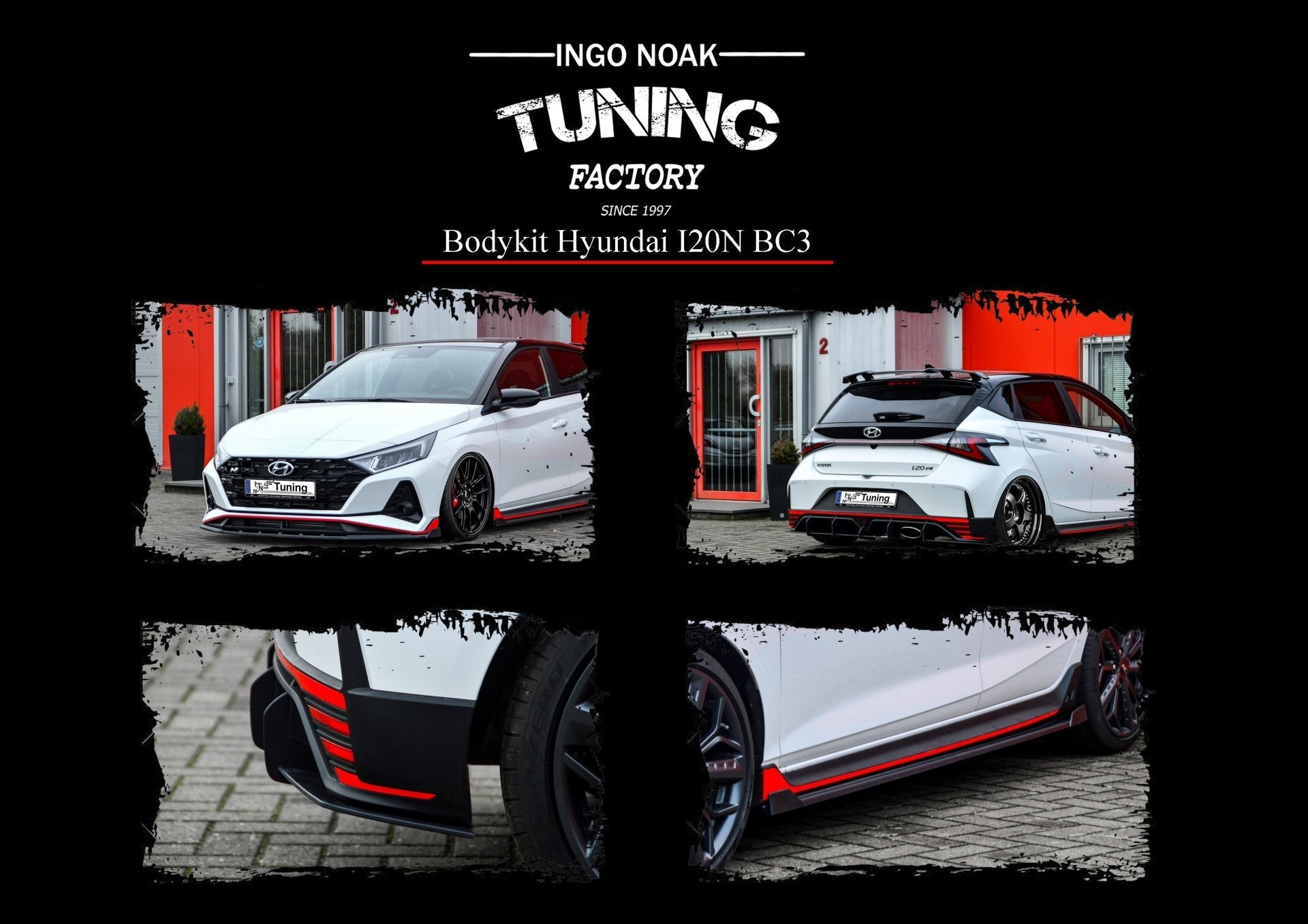 Bodykit für Hyundai I20N Performance ab Bj.2021-