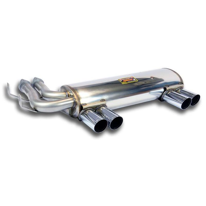 Supersprint Endschalldämpfer Rechts OO 80 +Links OO 80 - -SPORT- für BMW M3 BMW E46 M3 (2001–2003)