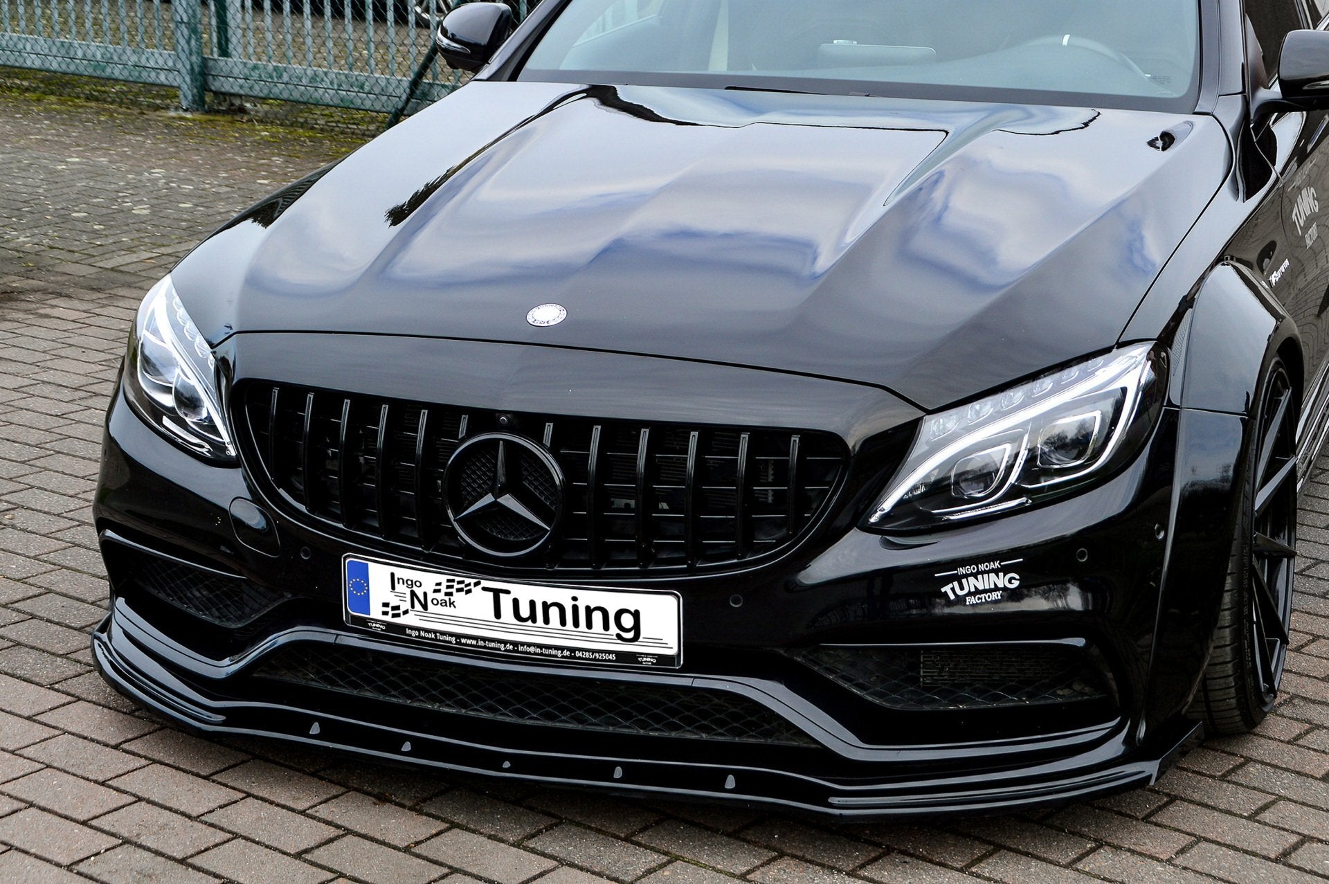 Cup Frontspoilerlippe für Mercedes C-Klasse C63AMG W205/C205/A205/S205