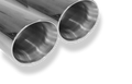 Fox passend für VW Golf VI R 4motion Endschalldämpfer Ausgang mittig - 2x100 Typ 25