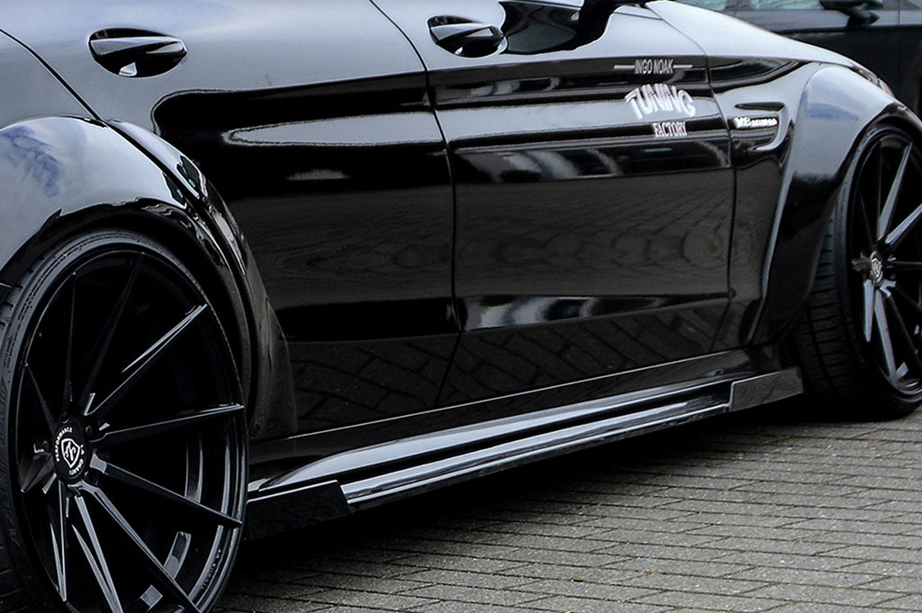 Cup Seitenschweller mit Wing vorne+ hinten für Mercedes C-Klasse C63AMG+S