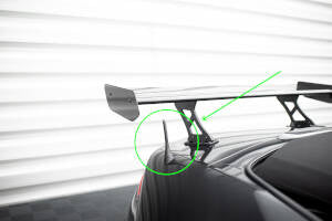 Maxton Design Carbon Spoiler With Internal Brackets Uprights Mazda MX-5 ND (Mk4) für Mazda MX-5 Mk4 (ND)