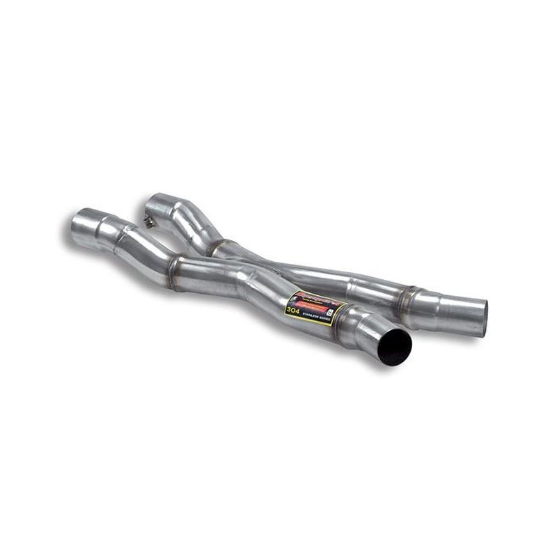 Supersprint Mittelrohr Rechts - Links -X-Pipe- für Ferrari  (2006)