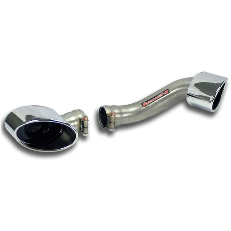 Supersprint Endrohrsatz RechtsO 150x105 - (For OEM rear bumper) für BMW X BMW E71 X6 (2008–2009)