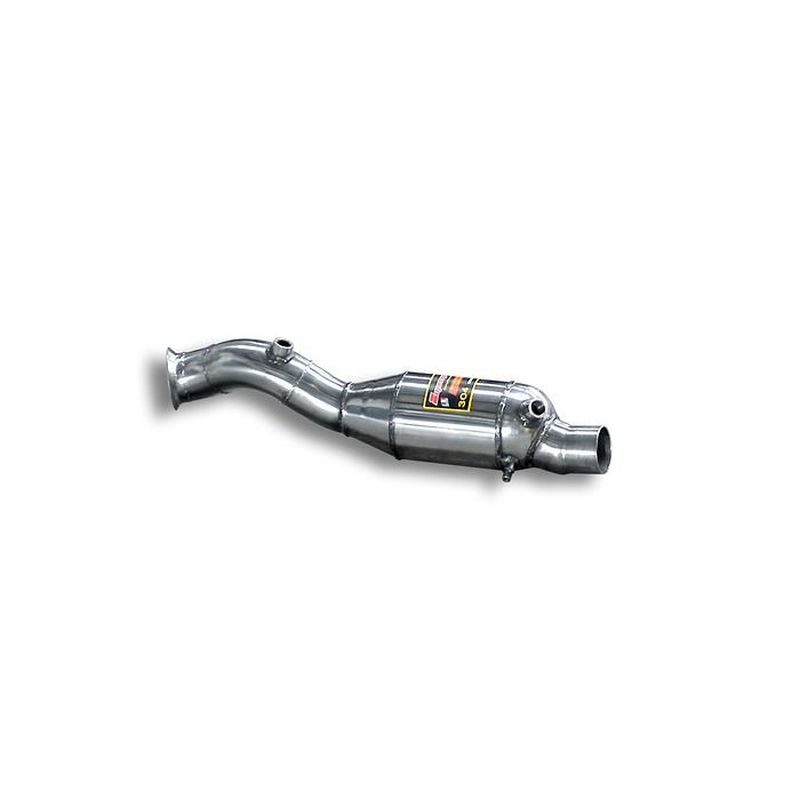 Supersprint Vorschalldämpfer mit Sport Metallkatalysator Links für Ferrari