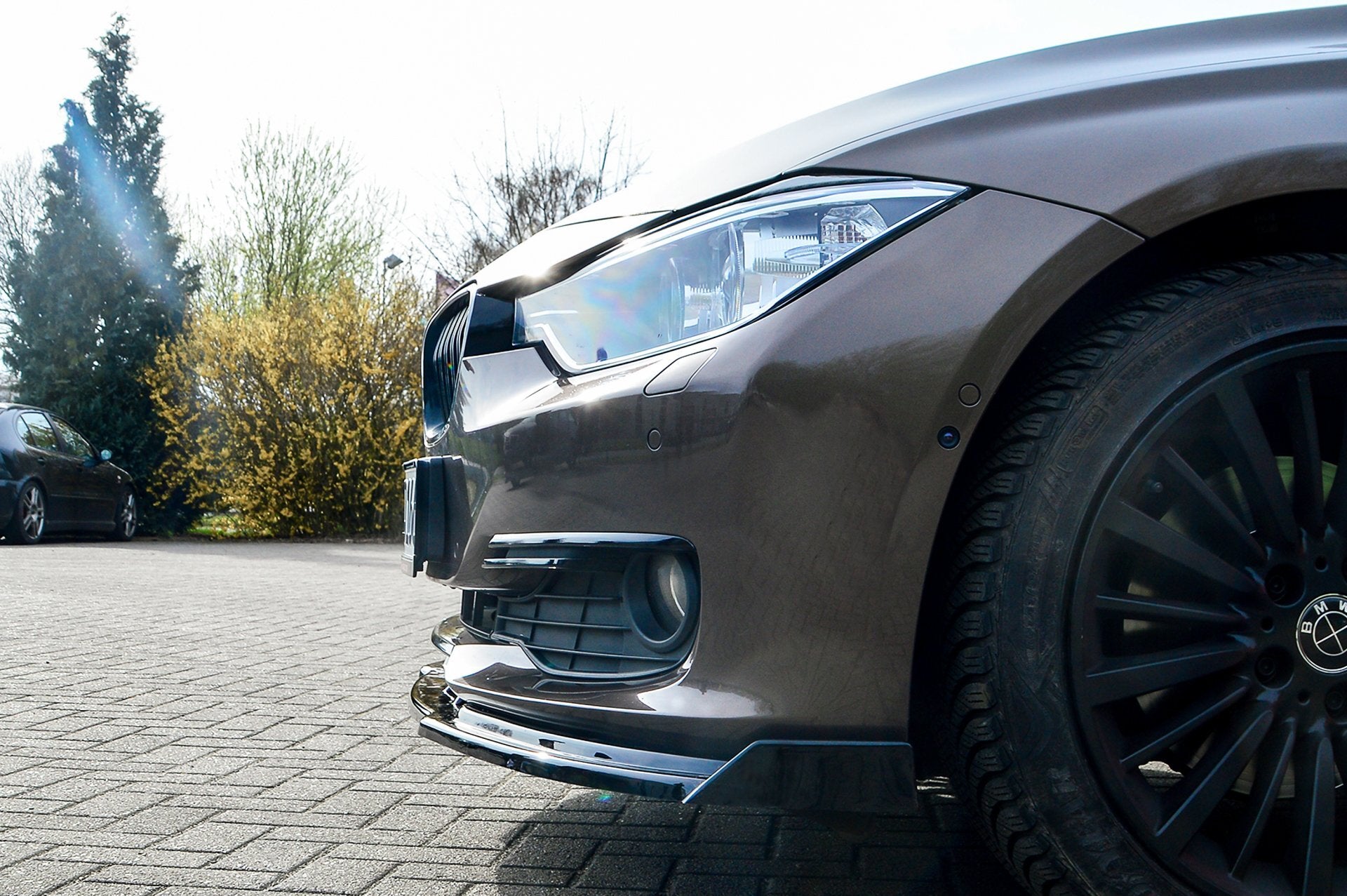 CUP Frontspoilerlippe mit Wing für BMW 3er F30 F31 mit M-Paket