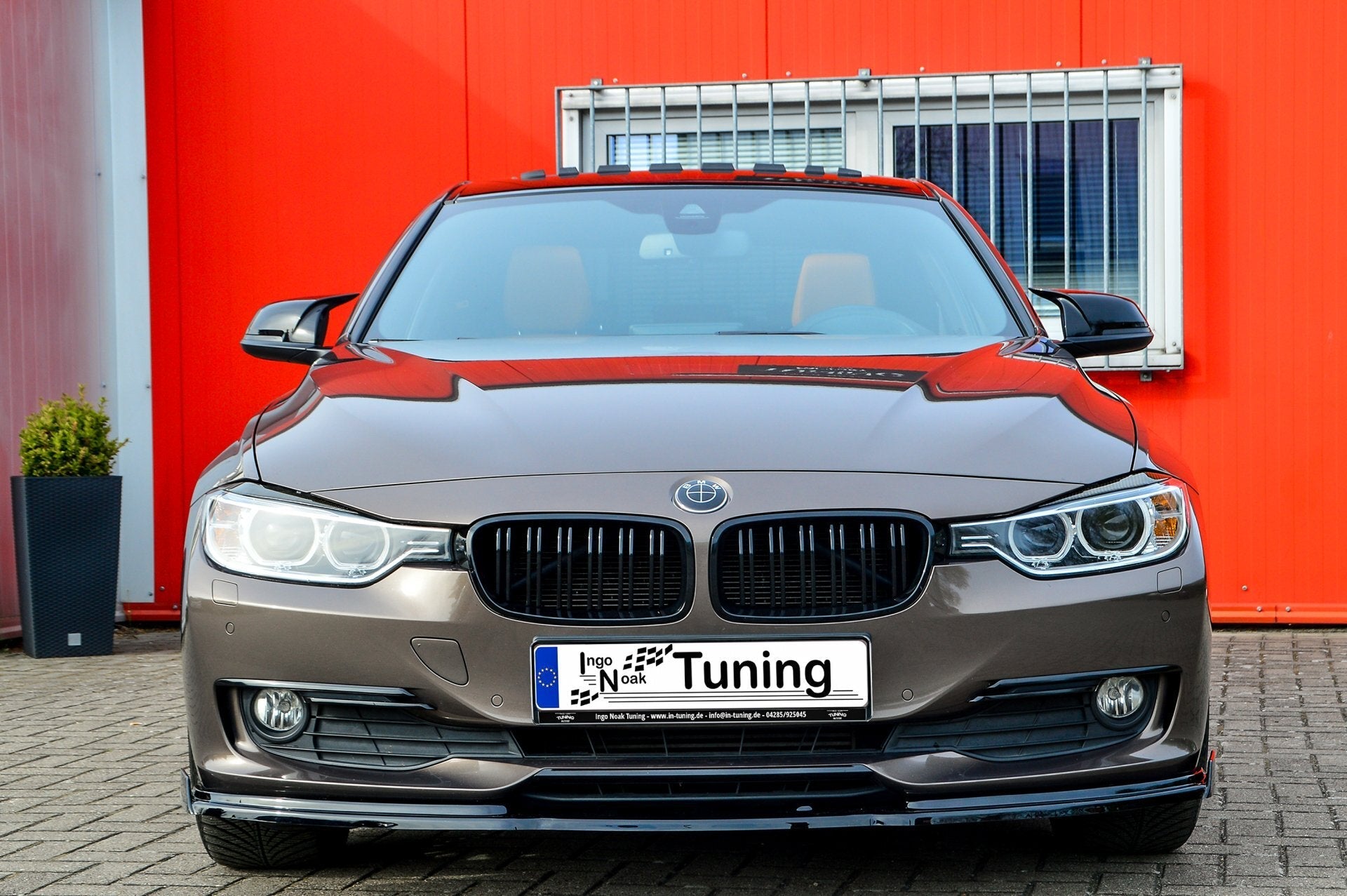 CUP Frontspoilerlippe mit Wing für BMW 3er F30 F31 mit M-Paket