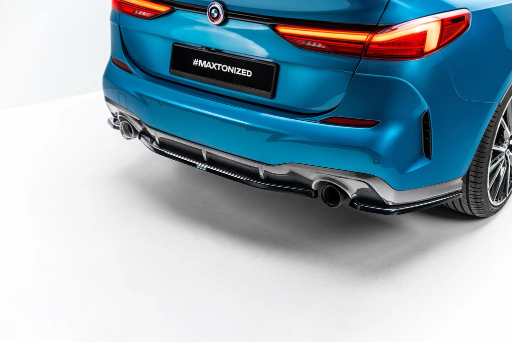 Maxton Design Heckansatz für BMW 2 Gran Coupe M-Paket F44 [2019-2024] | Schwarz Hochglanz | ABS-Kunststoff