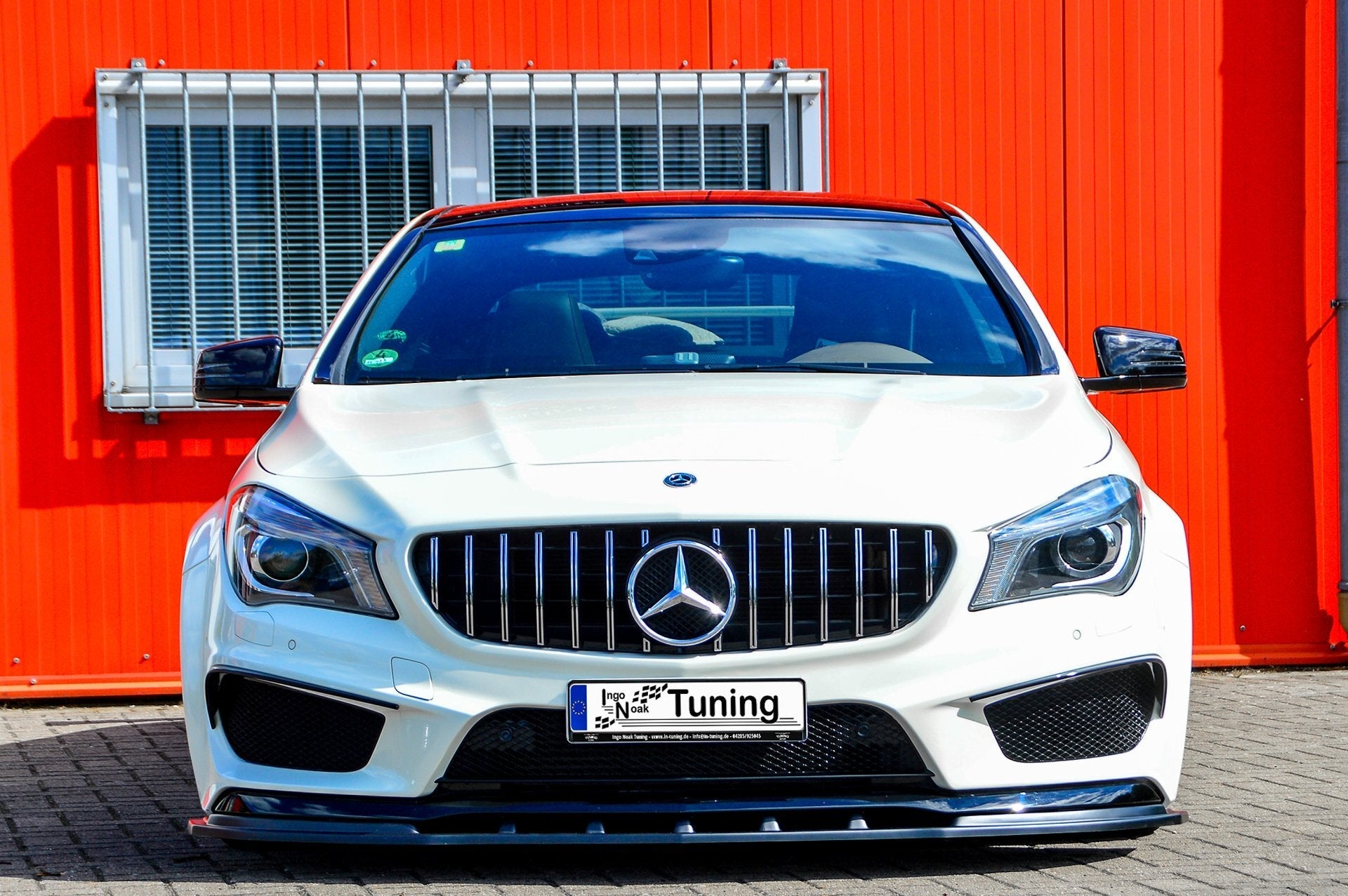 Cuplippe Spoilerlippe ABS Mercedes CLA AMG-Line C117 ABE