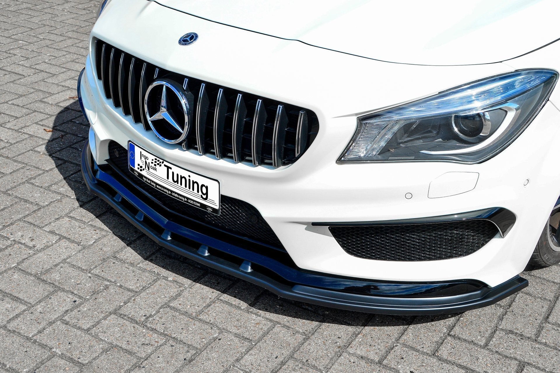 Cuplippe Spoilerlippe ABS Mercedes CLA AMG-Line C117 ABE