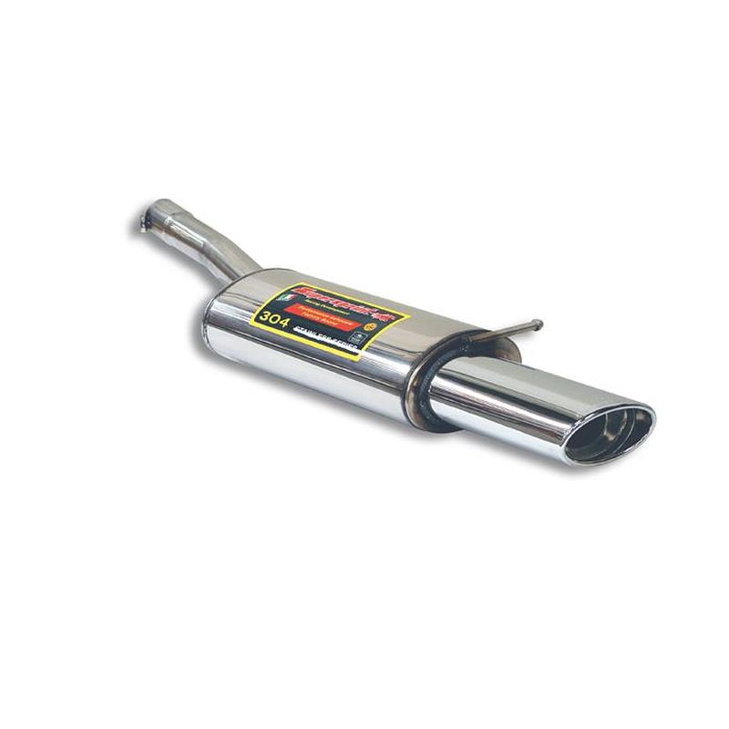 Supersprint Endschalldämpfer Links 145x95 für AUDI A4 B6/B7 '01 - '07 (2001–2009) | ABE - eintragungsfrei