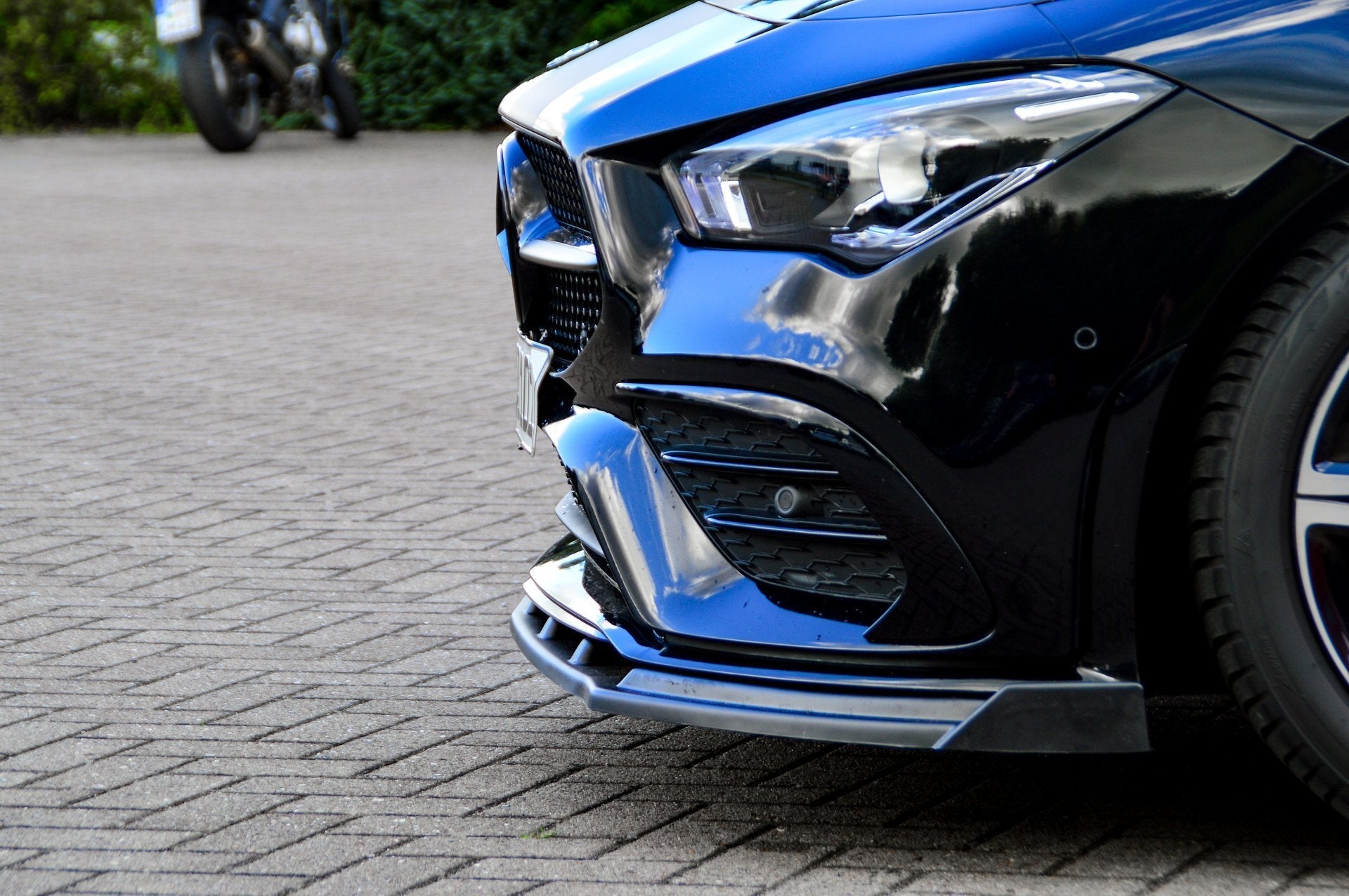Cuplippe Spoilerlippe mit Wing ABS Mercedes CLA AMG-Line C118 X118