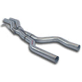 Supersprint Mittelrohr + X-Pipe für AUDI Q7  (2006–2009) | ABE - eintragungsfrei