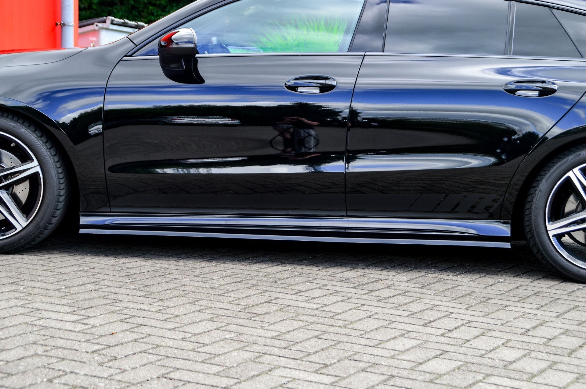 CUP Seitenschweller für Mercedes CLA X118 C118 AMG-Line ab Bj.:2019-
