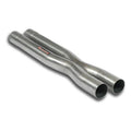 Supersprint Mittelrohr + X-Pipe (für Serien Mittelschalldämpfer Ersatz) für Maserati Gran Cabrio Maserati GranCabrio 2009 - (2007–2012)